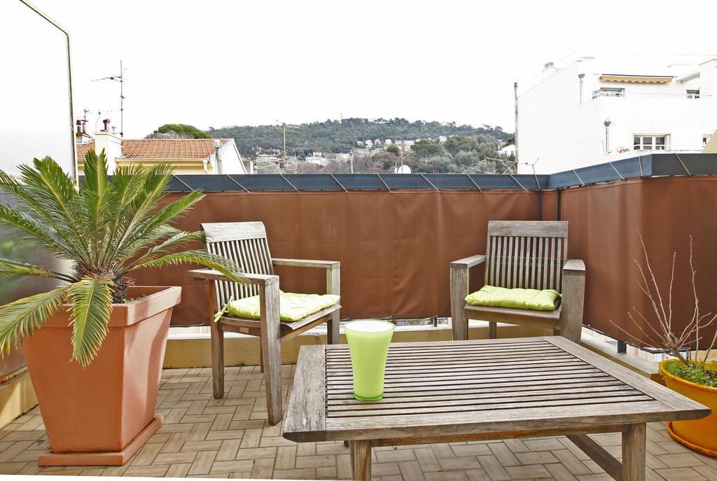 Appartement 6 Personnes Avec Terrasse Le Port 尼斯 客房 照片